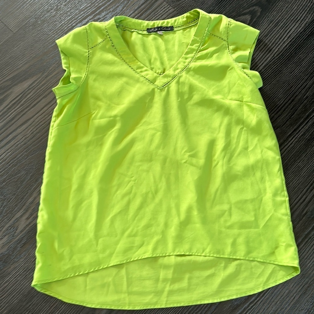 🍍ROSE & OLIVE BLOUSE🍍sz large🍍H-5